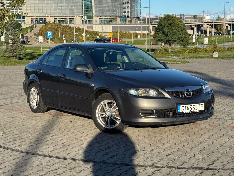 Mazda 6 Mazda 6 GG 2007 2.0 PB + LPG – zadbana, bogate wyposażenie, 2 kpl kół