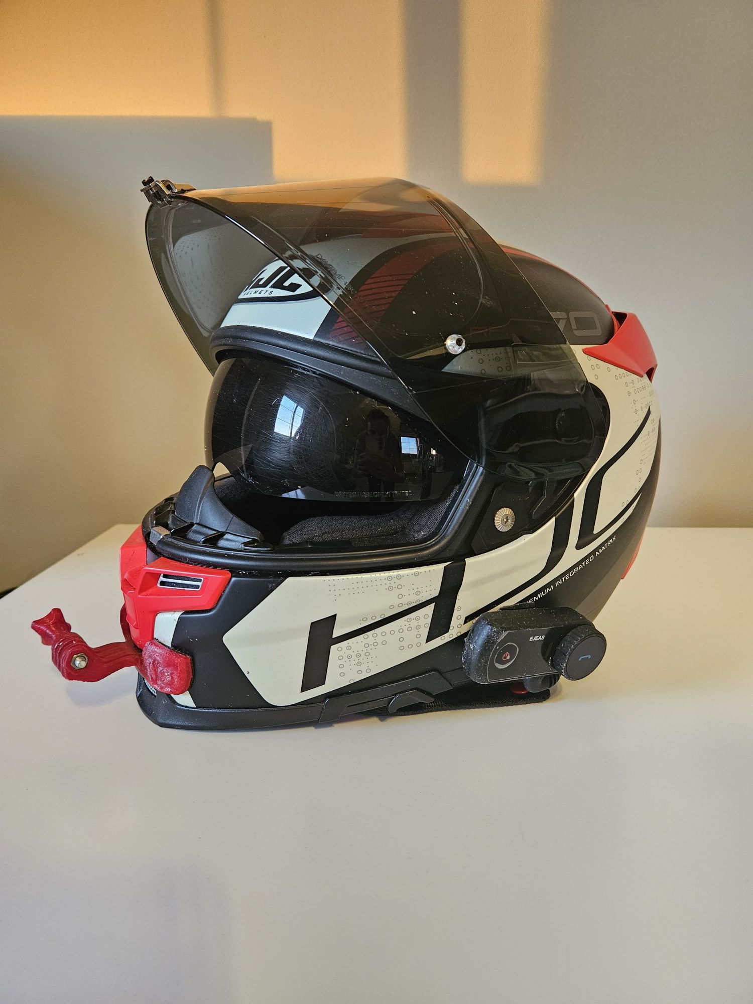 Kask motocyklowy HJC RPHA 70 roz. M + intercom