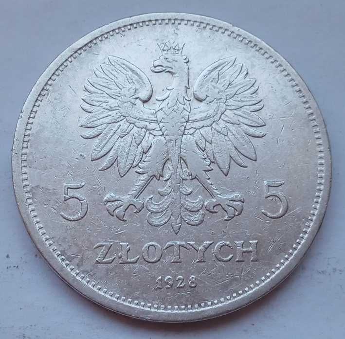 5 zł Nike 1928 r.