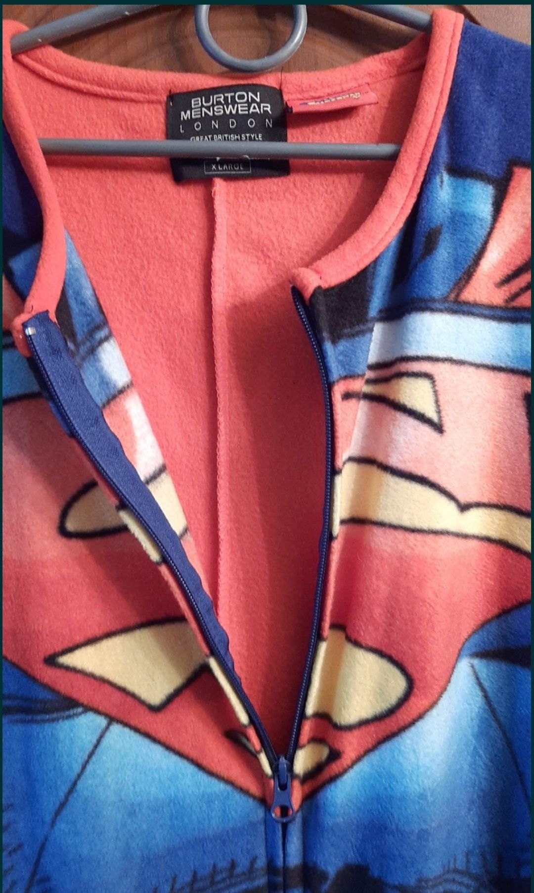 Комбинезон флисовый Супермен, Superman,Barton размер XL
