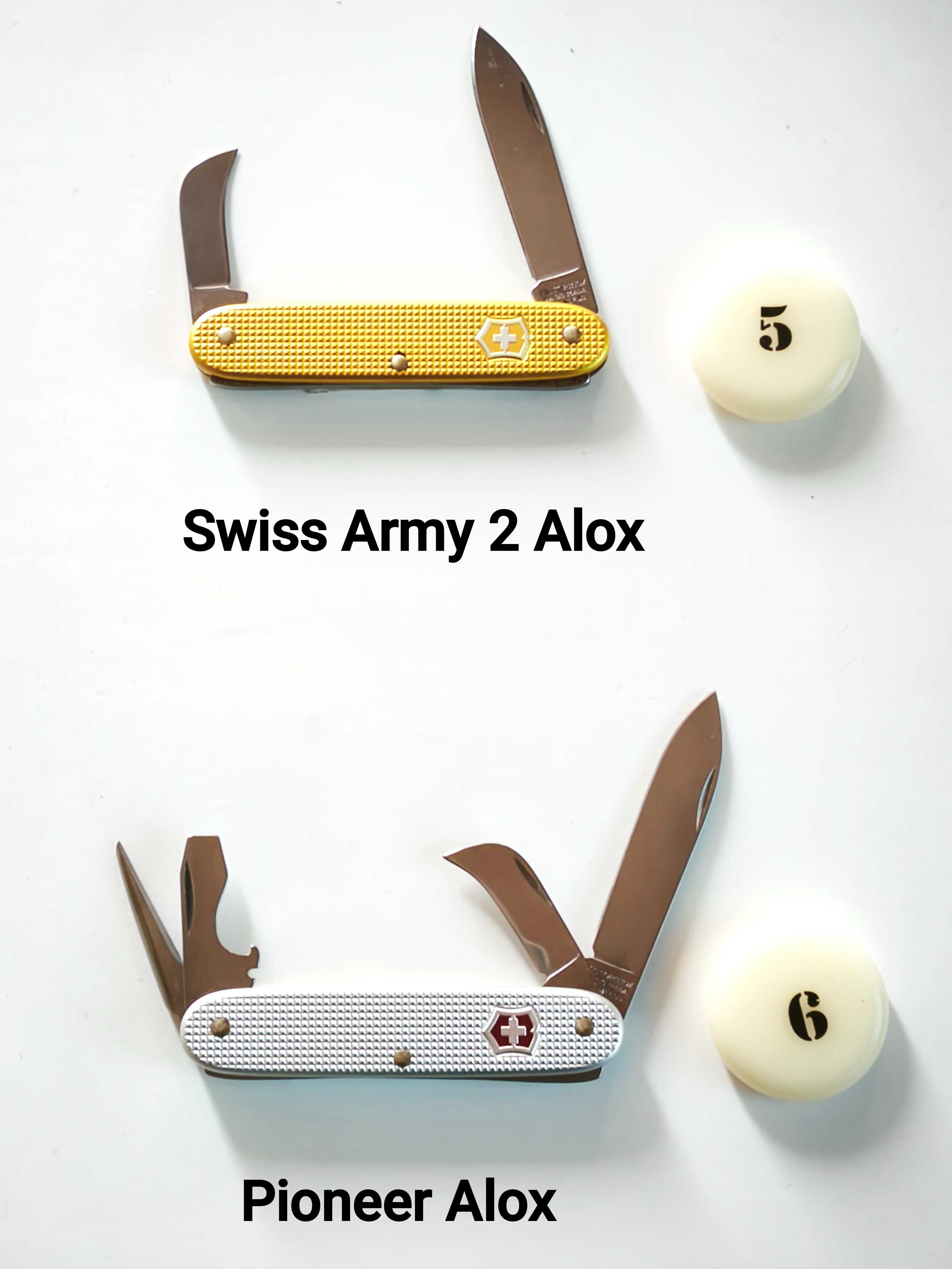 Canivetes Victorinox, Wenger, e outros