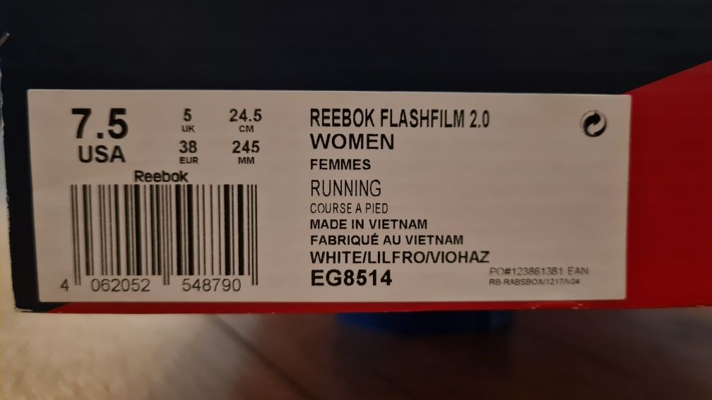 Buty Reebok Flashfilm 2.0 W Woman, damskie, nowe, nieużywane