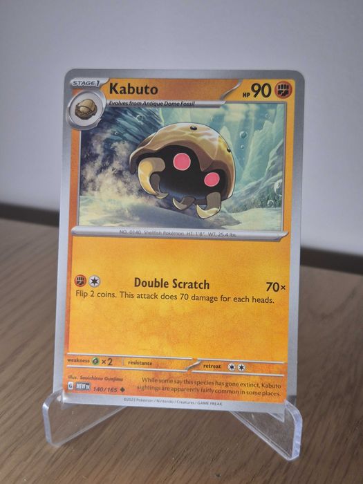 Karta Pokemon TCG: Kabuto (MEW 140)