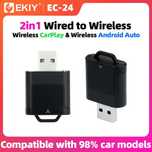 Adapter USB dla bezprzewodowego Carplay i Android Auto