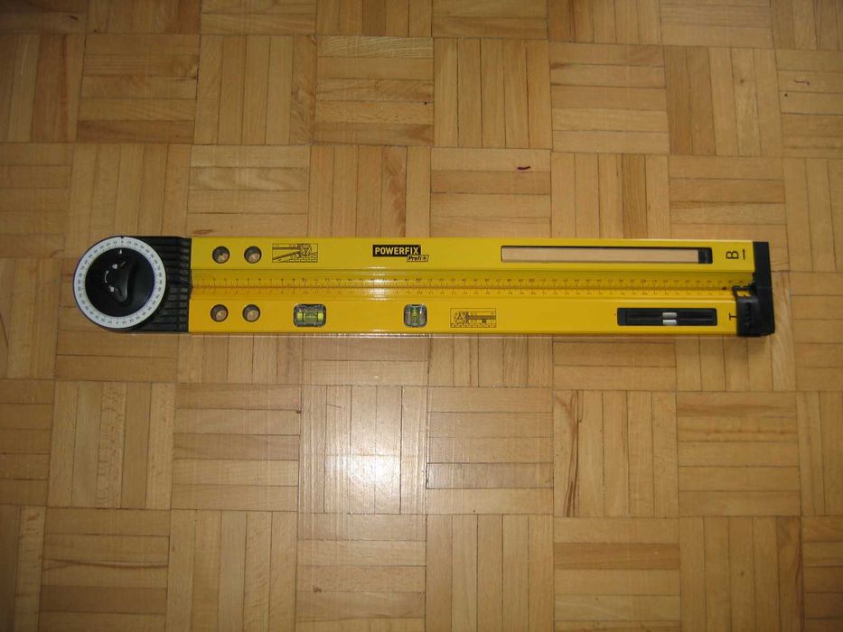 Kątomierz nastawny poziomica 

POWERFIX 50cm 500mm