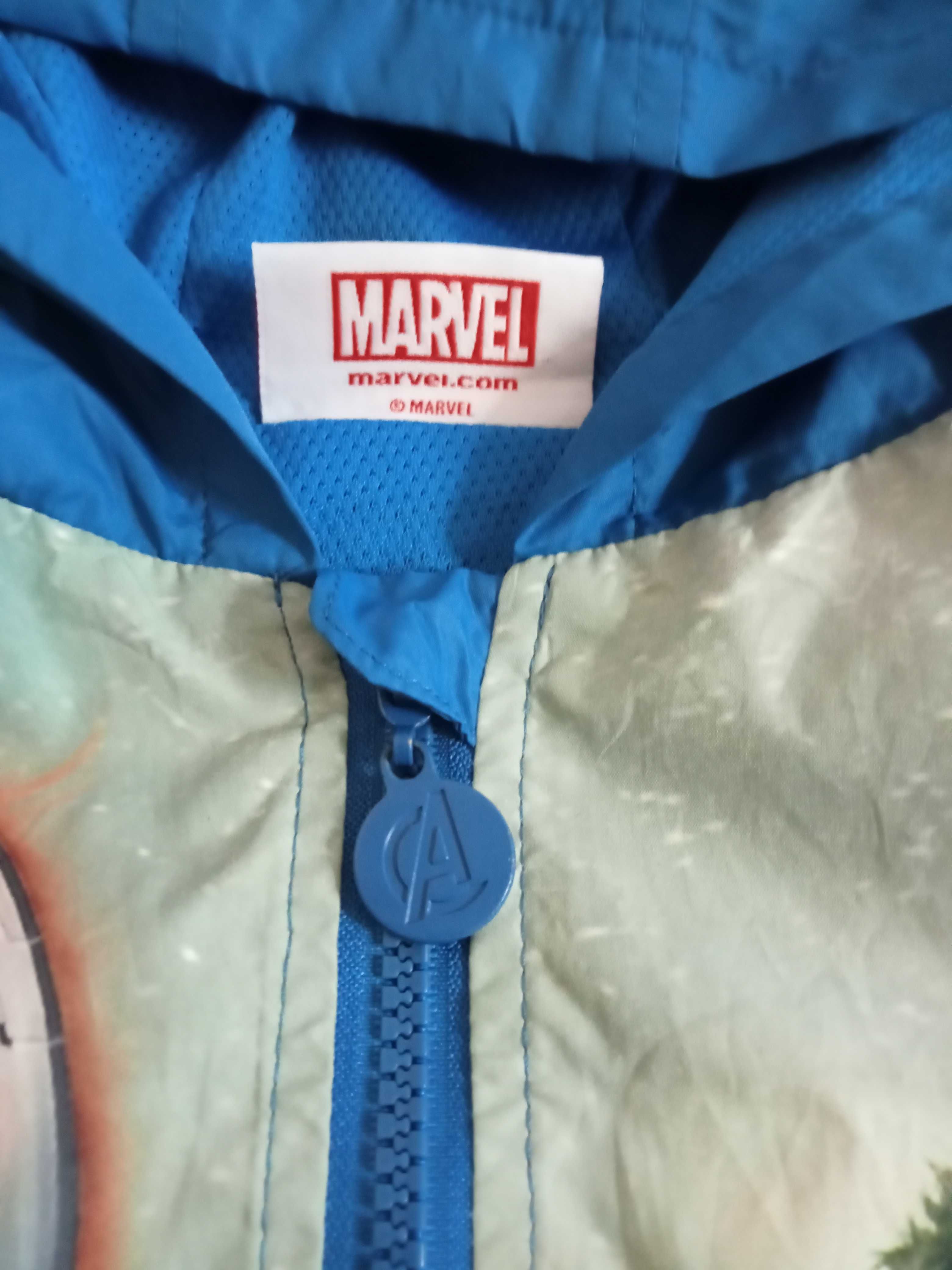 Jak nowa 158 Marvel Avengers kurtka dla chłopca wiosenna przejściowa