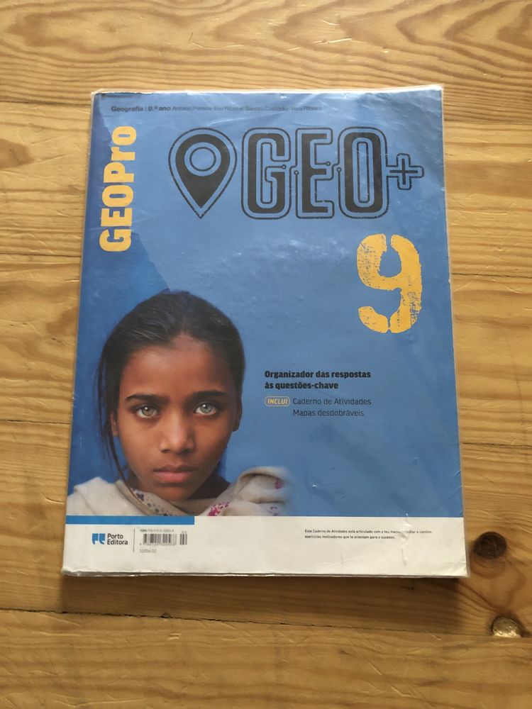 Manual Geografia 9.ºano GEO+9 com caderno de atividades