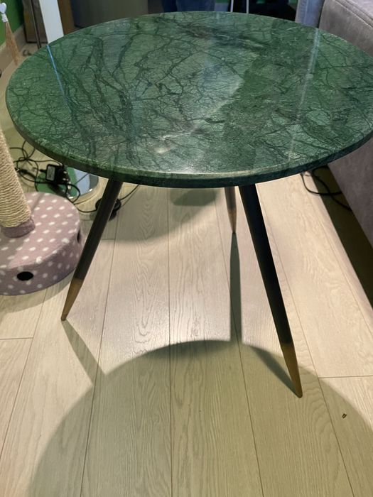 Stolik kawowy Marvelous 45 cm blat marmur