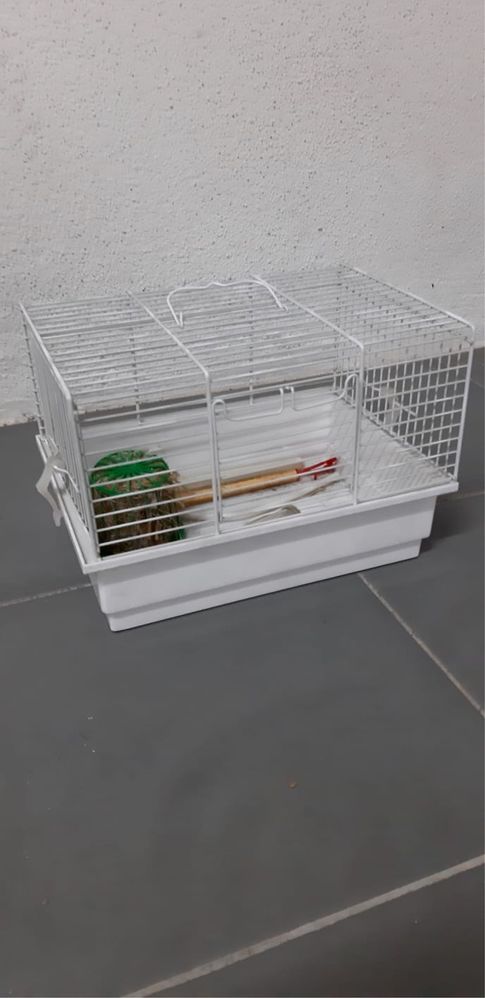 Gaiola branca para Hamsters ou ratinhos