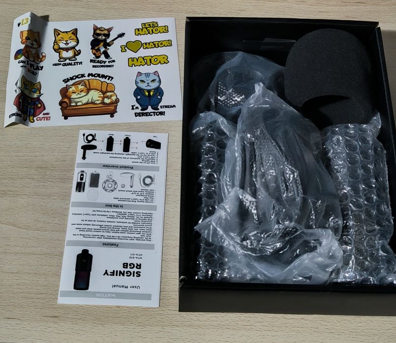 Мікрофон HATOR Signify RGB (HTA-510)