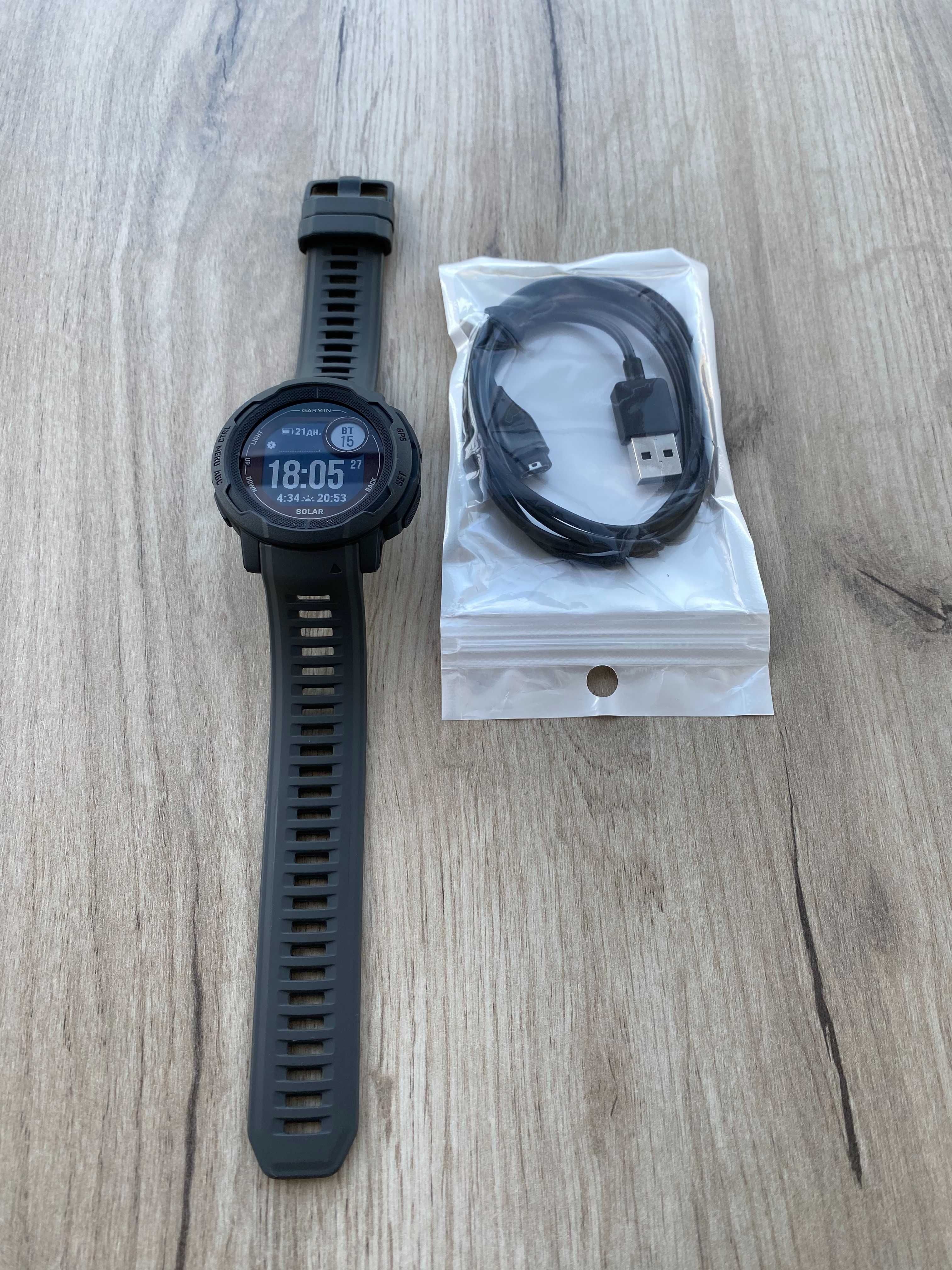 Garmin Instinct 2 Solar | Ідеальний стан нового годинника