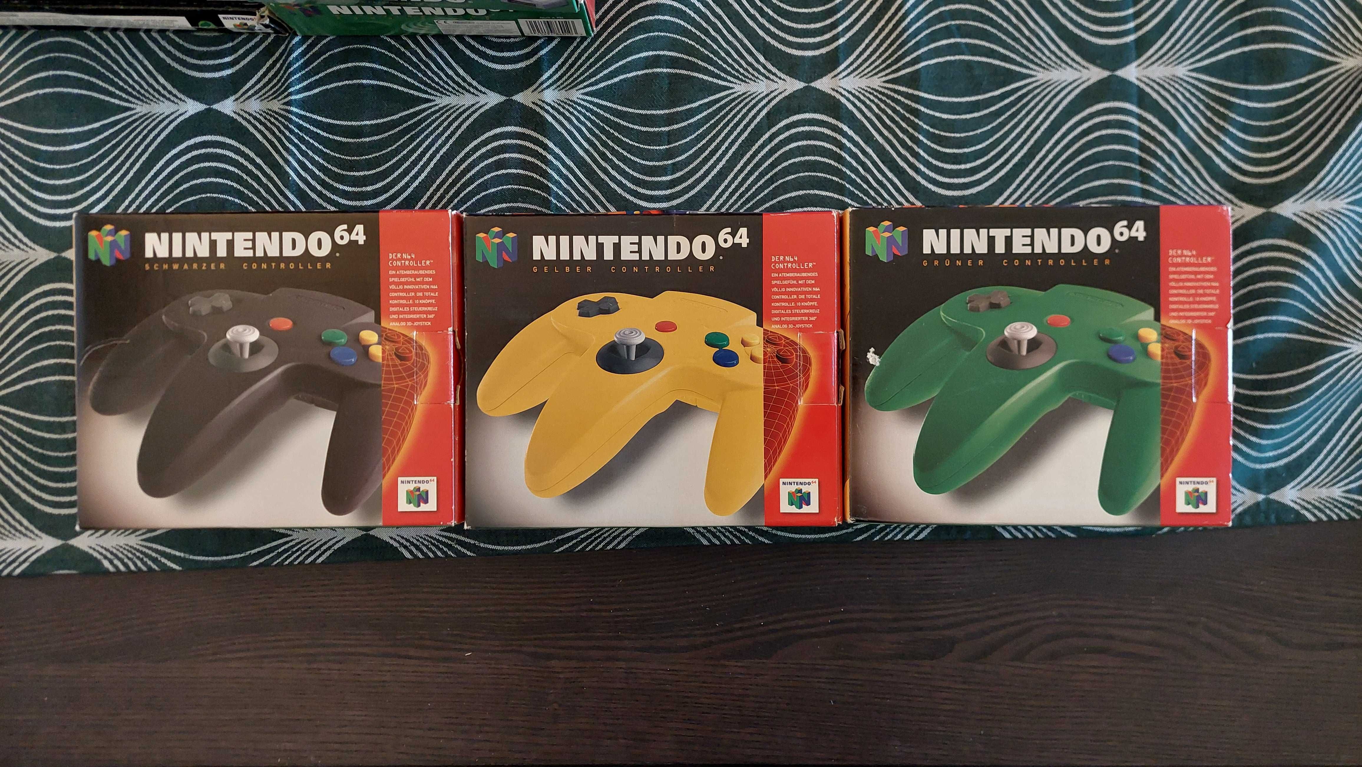Consola N64 Completa + Colecção de Jogos + Acessórios
