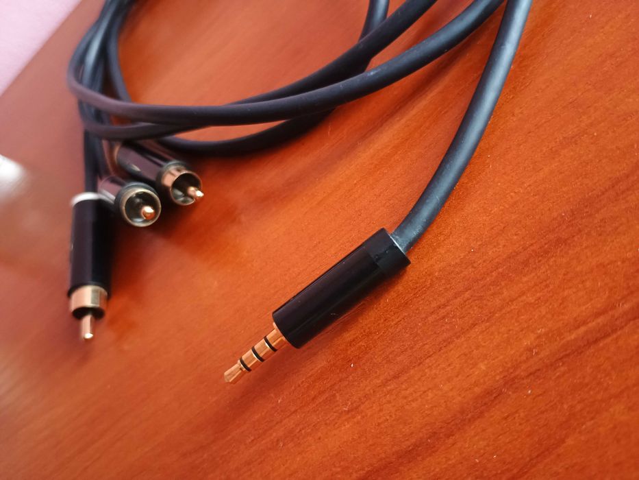 Oryginalny Kabel AV do Konsoli XBOX 360 Slim E plus przejściówka euro