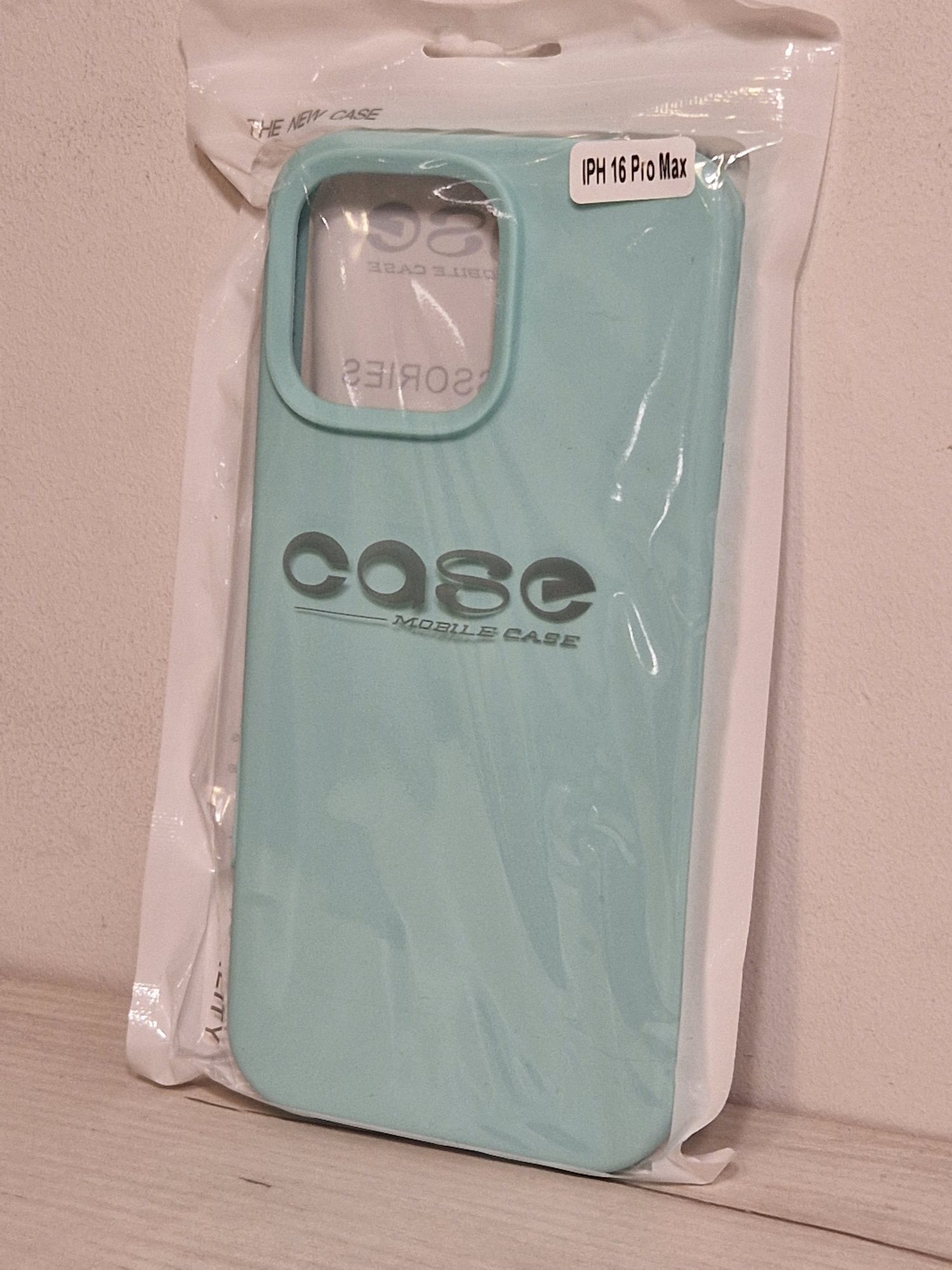 Silicone Lite Case do Iphone 16 Pro Max miętowy