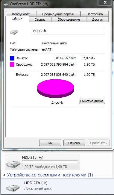 Зовнішній жорсткий диск Міні накопичувач Portable 2 Tb (2000 Gb)
