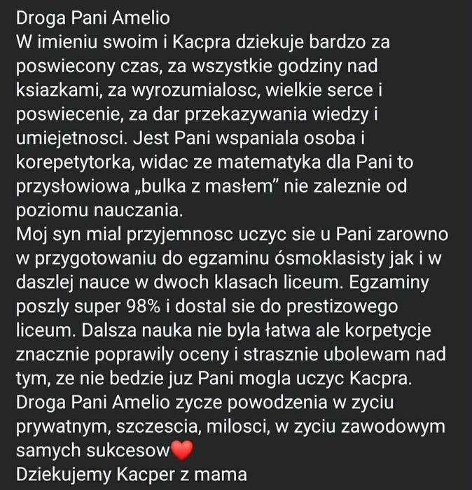 korepetycje z matematyki (grupowe, online-Zoom)