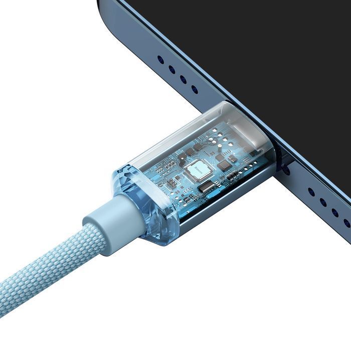 Baseus kabel USB C - Lightning szybkie ładowanie PD 20W 1,2m niebieski