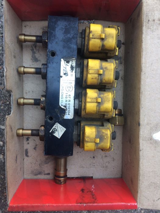 ГБО Газовый редуктор 4 поколение, пропан, Europegas + 4 форсунки