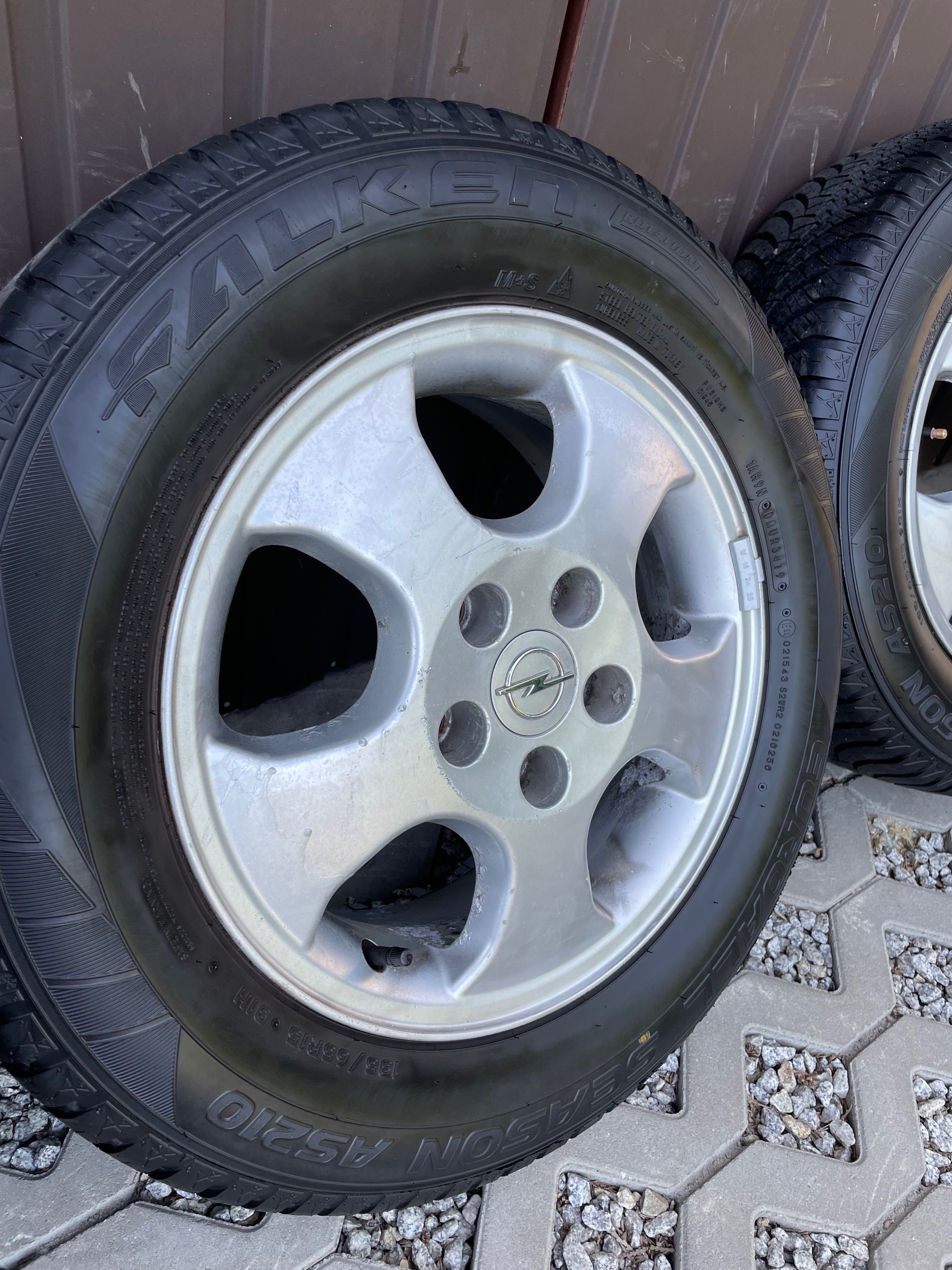 15' Felgi Aluminiowe 195/65/15 Astra II G Zafira Meriva 5x110 Opel