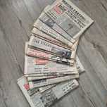 Express wieczorny . Stare gazety .25 sztuk