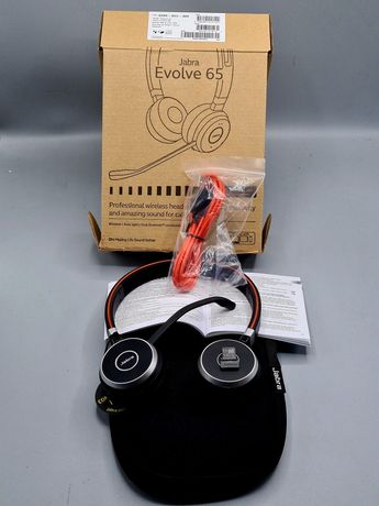 Nowe słuchawki bluetooth Jabra Evolve 65 z mikrofonem bezprzewodowe