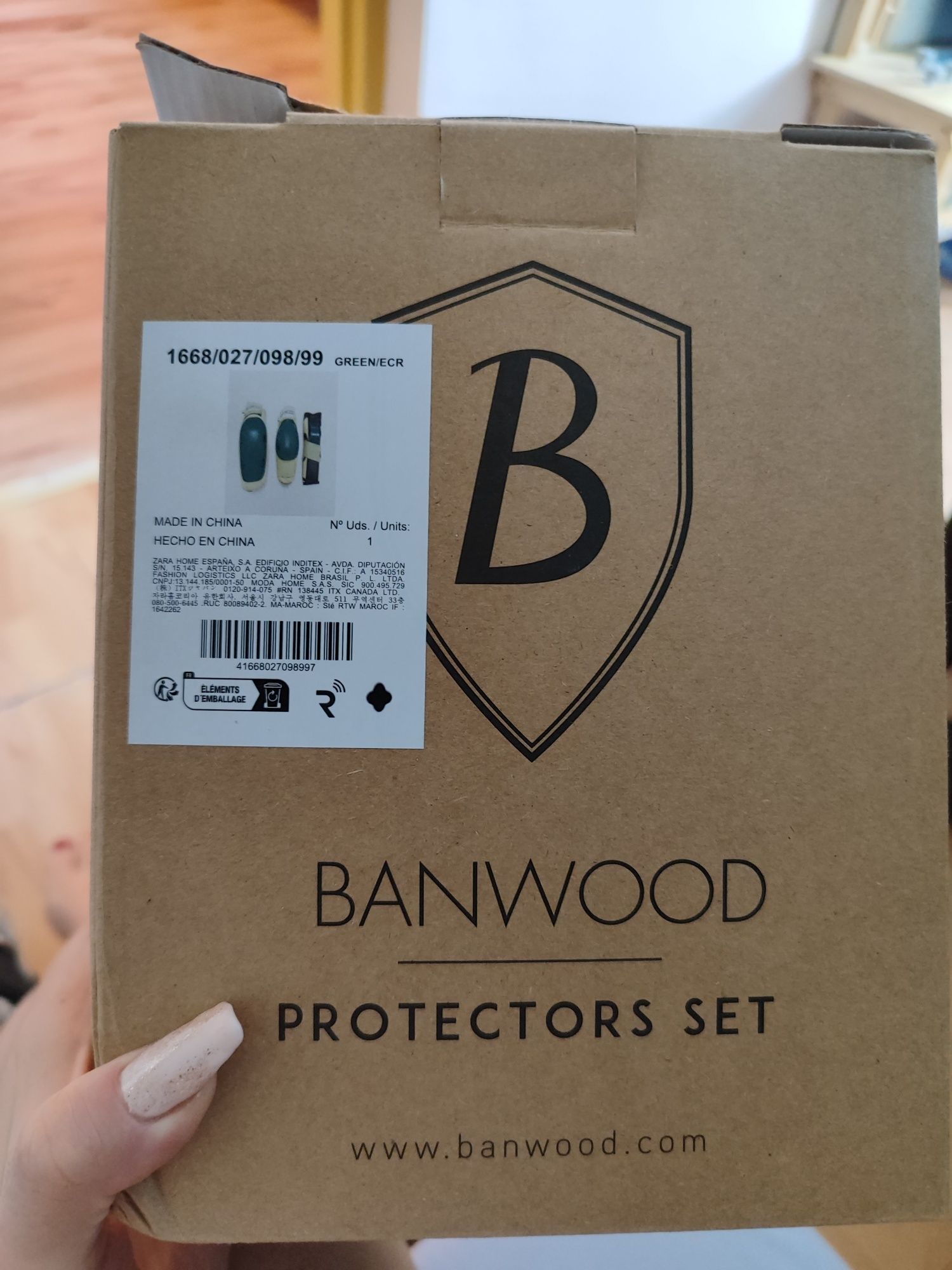 Zestaw ochraniaczy banwood Zara