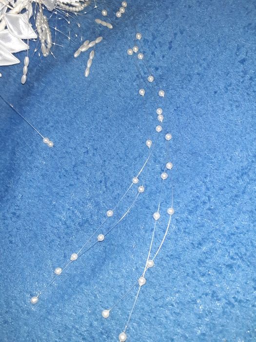 Stroik do włosów ozdoba wesele, komunia, uroczystość