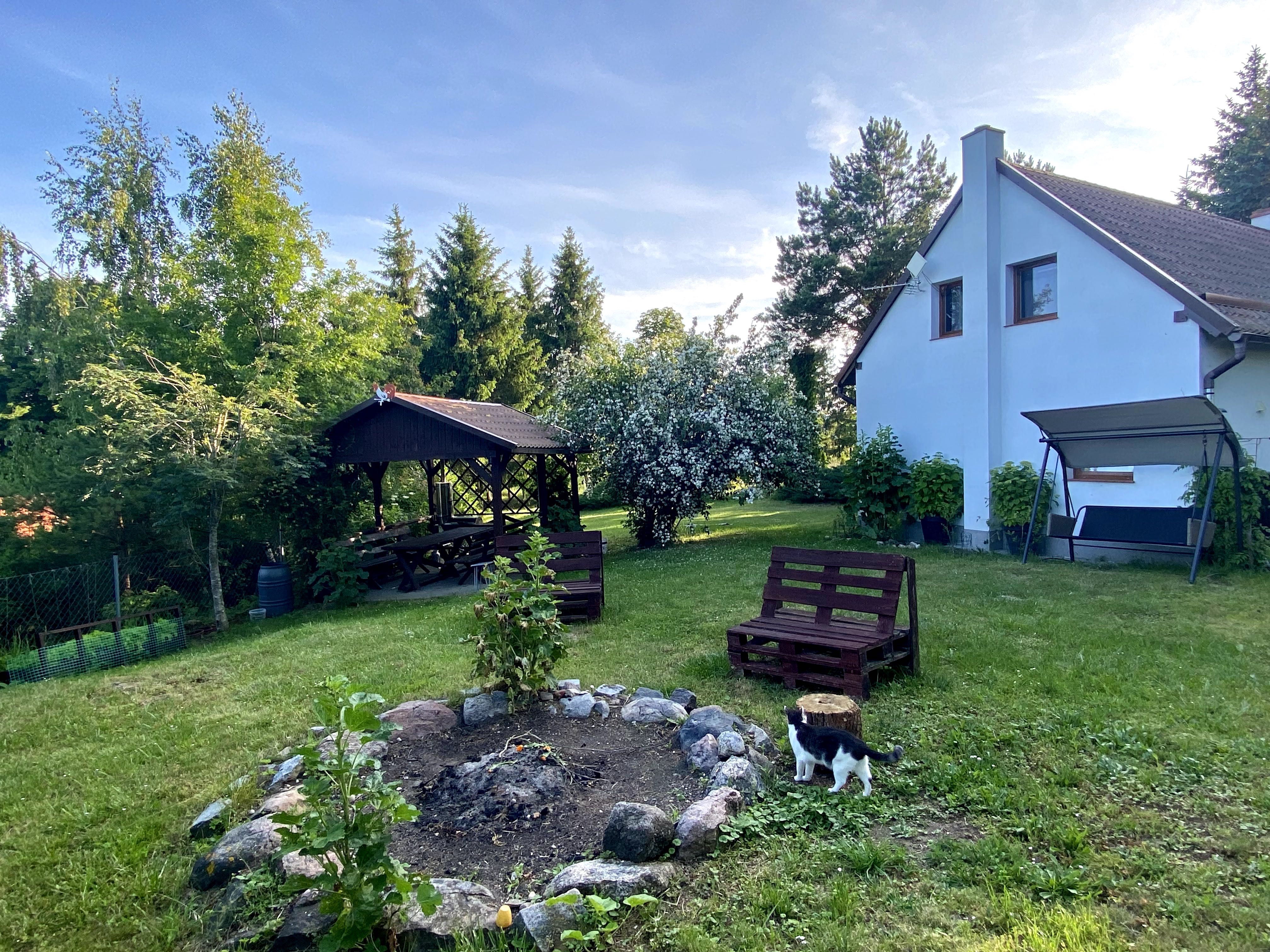 Domek na Mazurach, na trasie Giżycko - Węgorzewo
