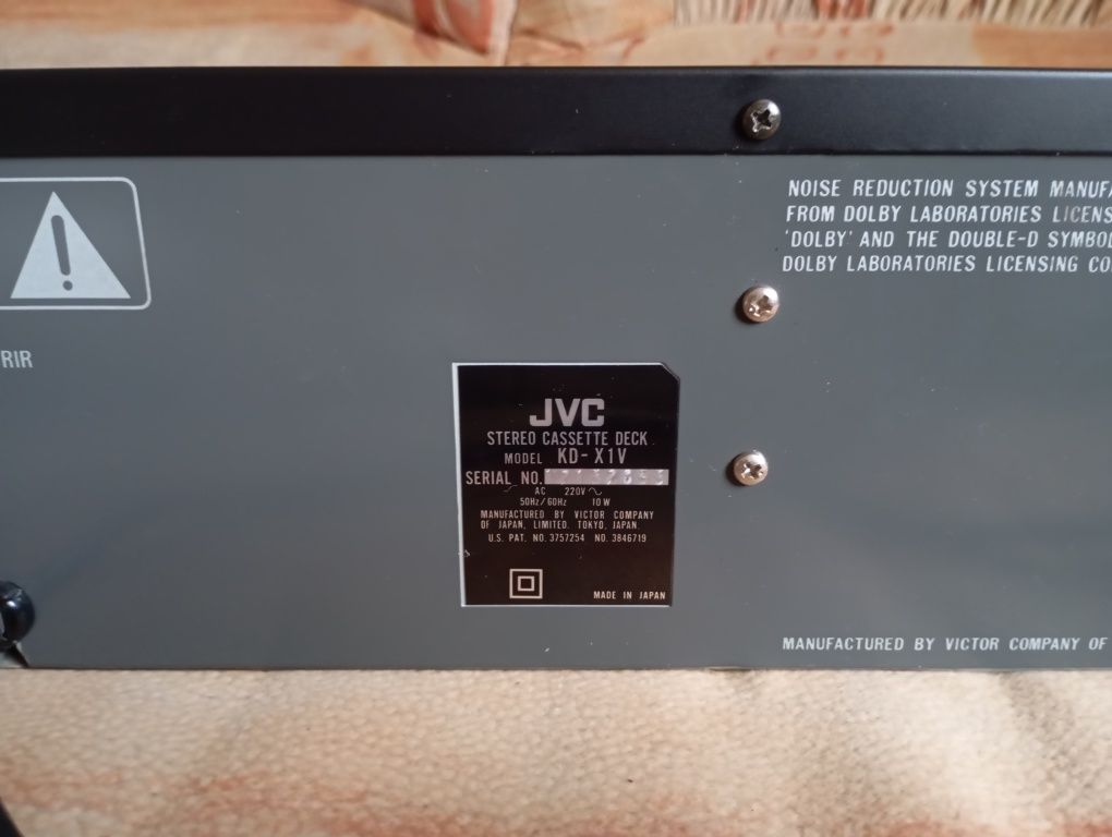 Кассетная дека JVC KD-X1V