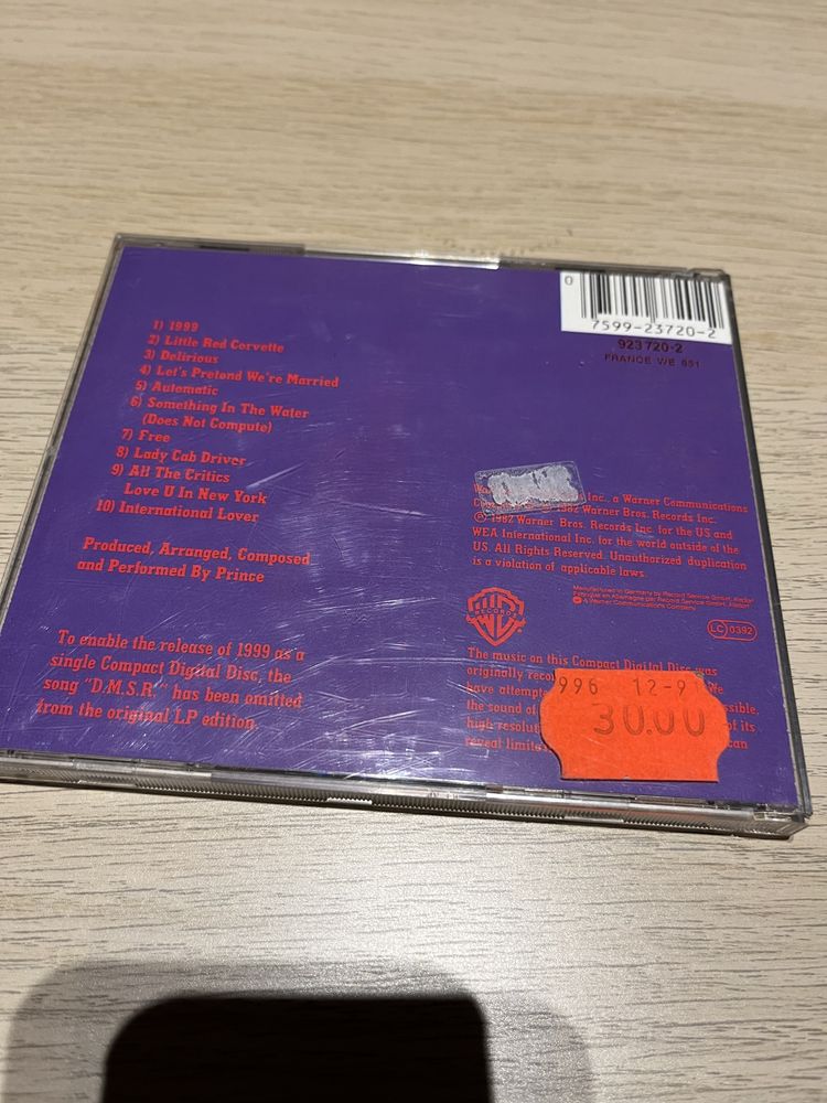 Prince 1999 CD rock