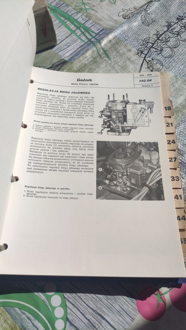 Instrukcja napraw samochodu polonez  model 1300 model 1500