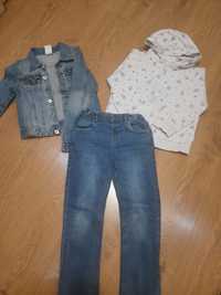 Джинси ,джинсова куртка ,кофта ,худі sinsay 134