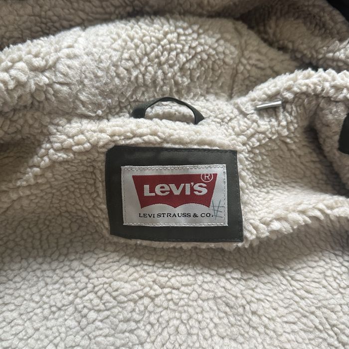 Оригинальная зимняя куртка Levis Parka Faux L