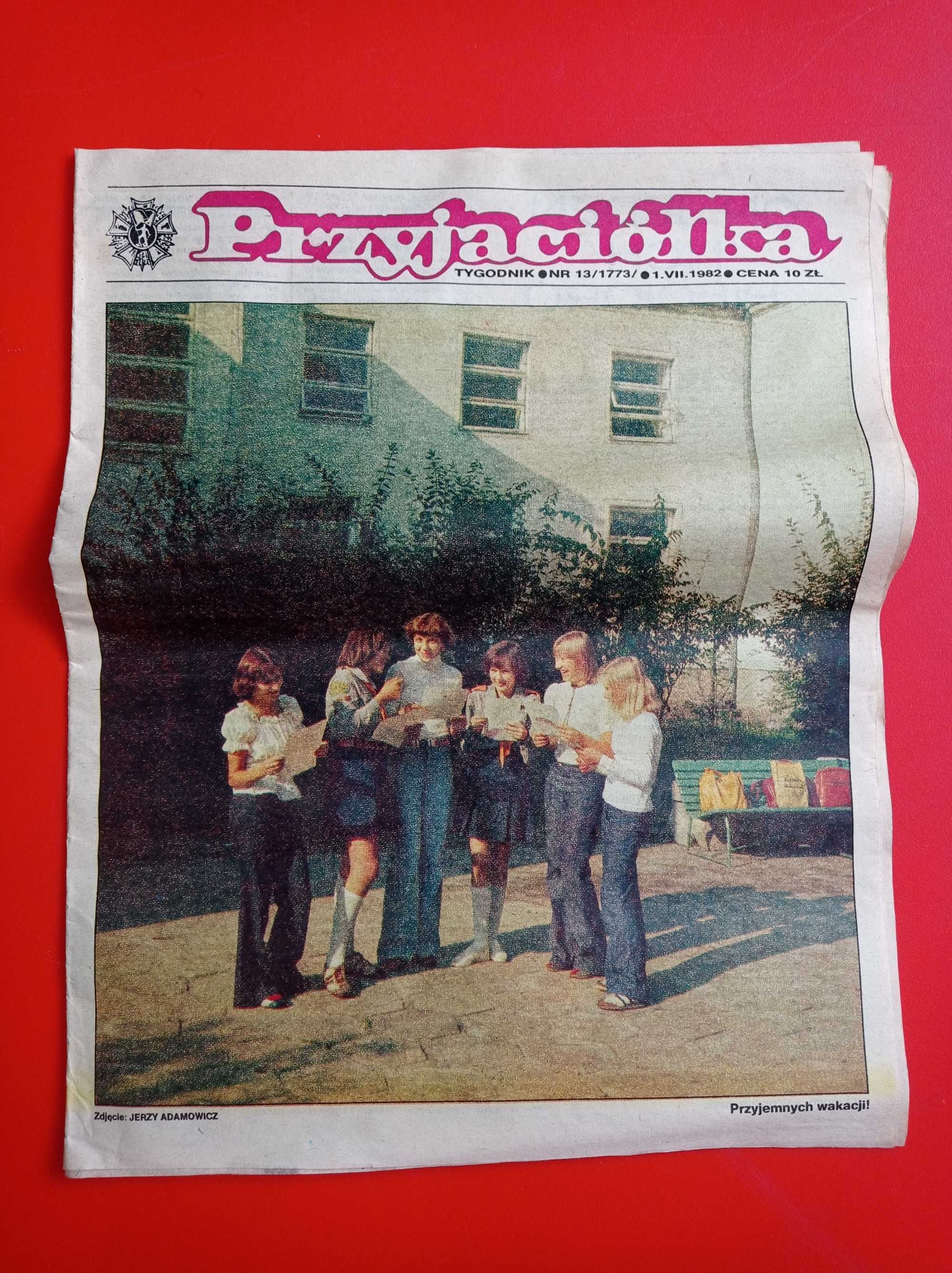 Przyjaciółka tygodnik, nr 13, 1 lipca 1982