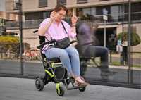 20 kg ultralekki wózek inwalidzki elektryczny SMILE