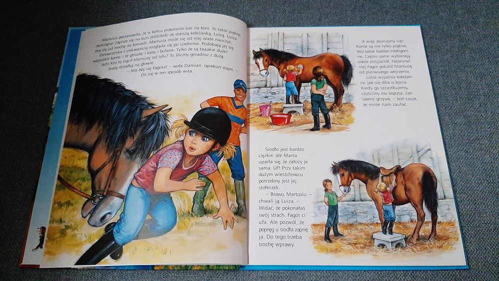 Pierre Couronne Martusia i konie Patrycja Zarawska Martusia i Gufi