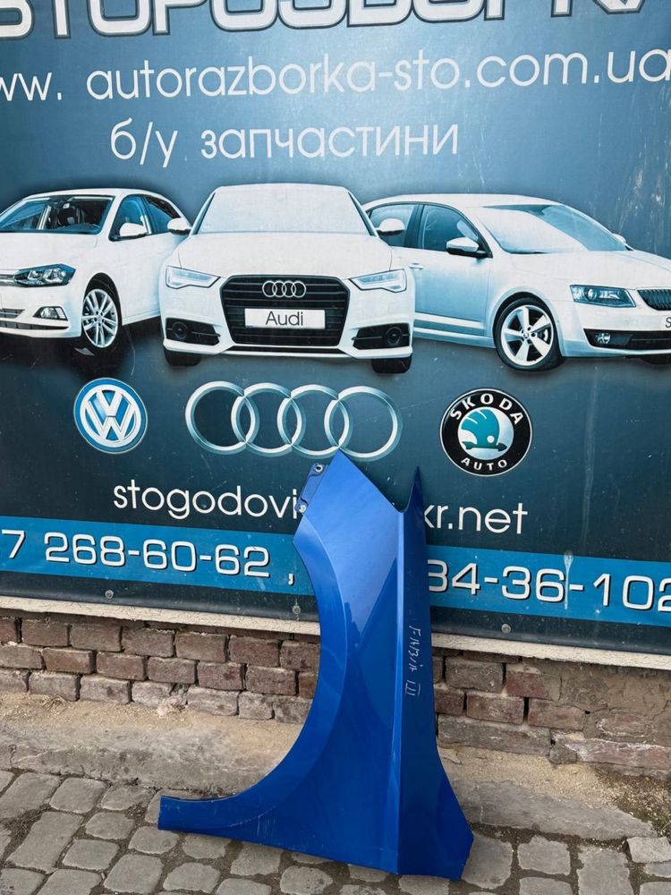 Шкода Фабія 3 III Крило Переднє Ліве Skoda Fabia III 3