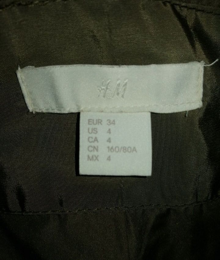 Pikowana kurtka H&M XS/S