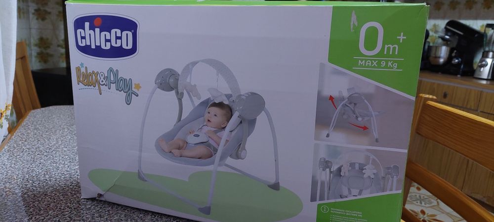 Espreguicadeira bêbe marca chicco