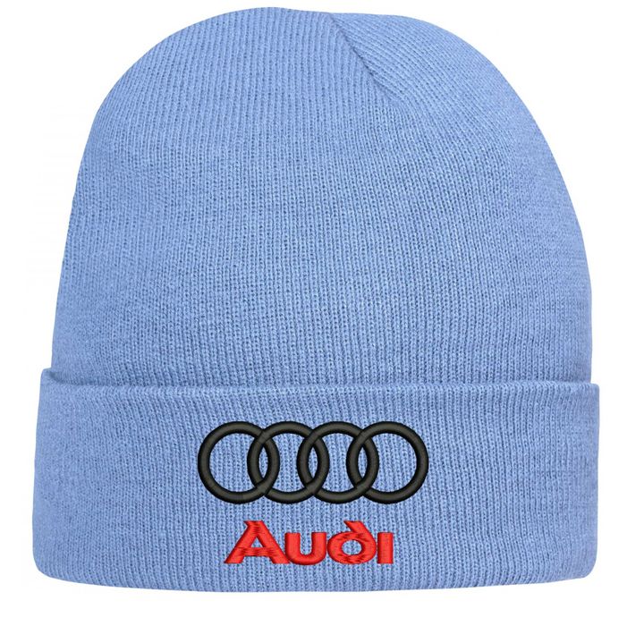 CZAPKA zimowa z haftem AUDI na prezent audi