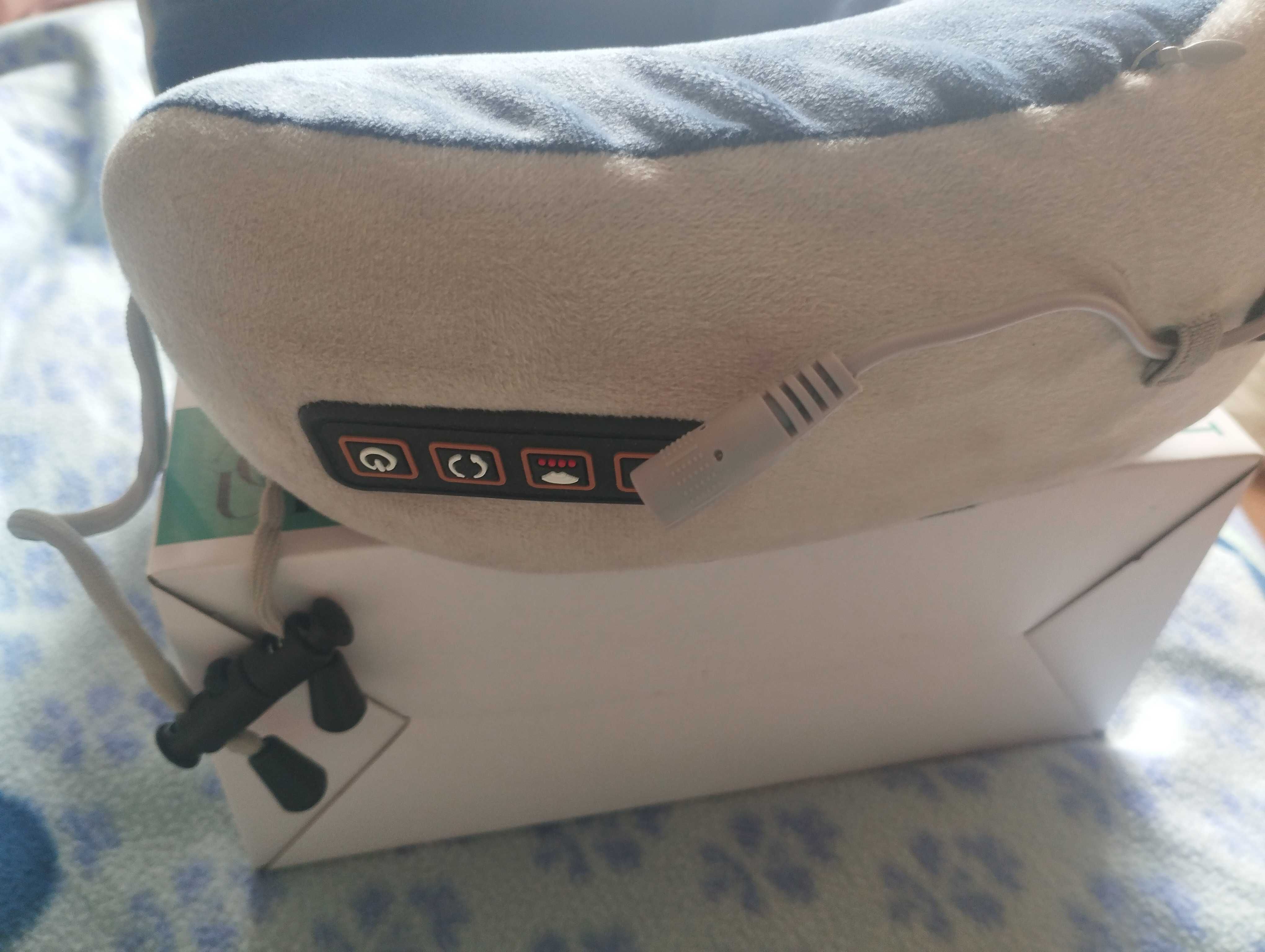 Масажна подушка для шиї ABOUT body Massager Pillow.
