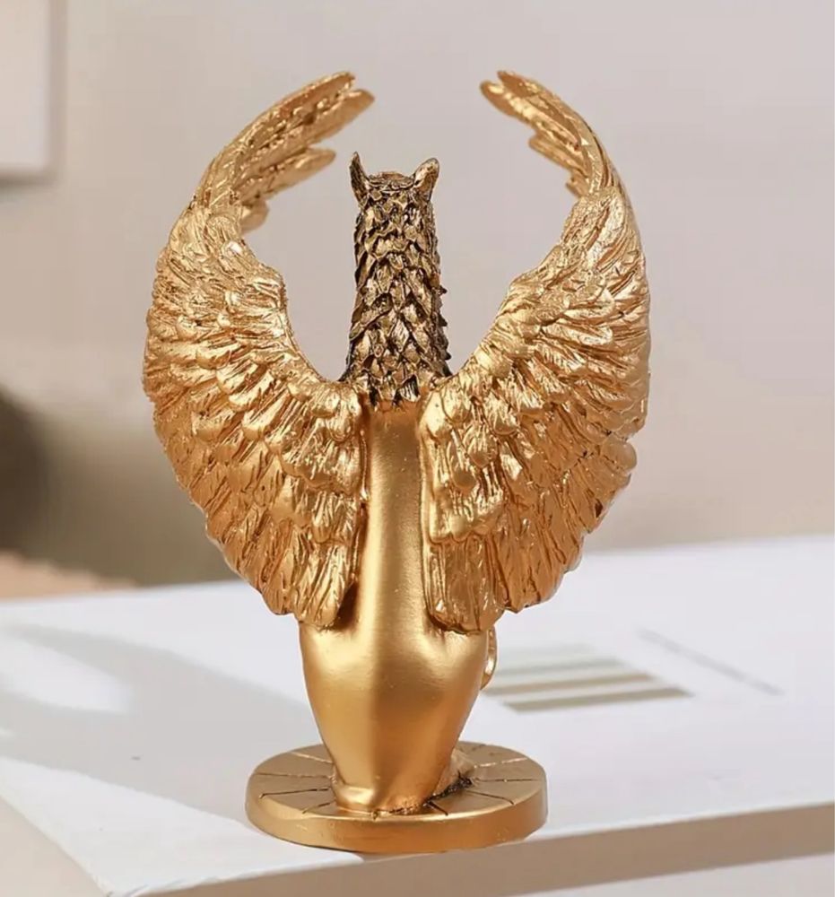 Złota figurka gryf Harry Potter Gryffindor Hogwart