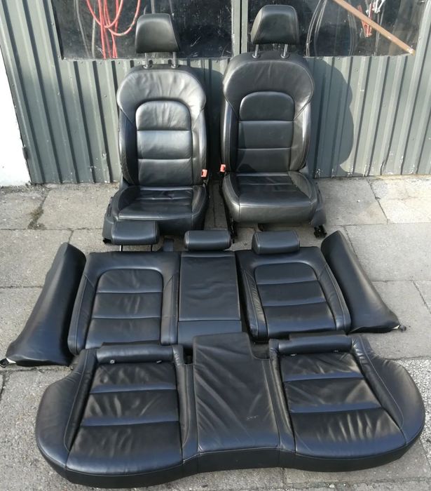 Fotele Skoda Superb 2 skóra grzane sedan boczki