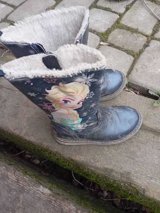 Buty dla dziewczynki Elza zimowe rozmiar 27