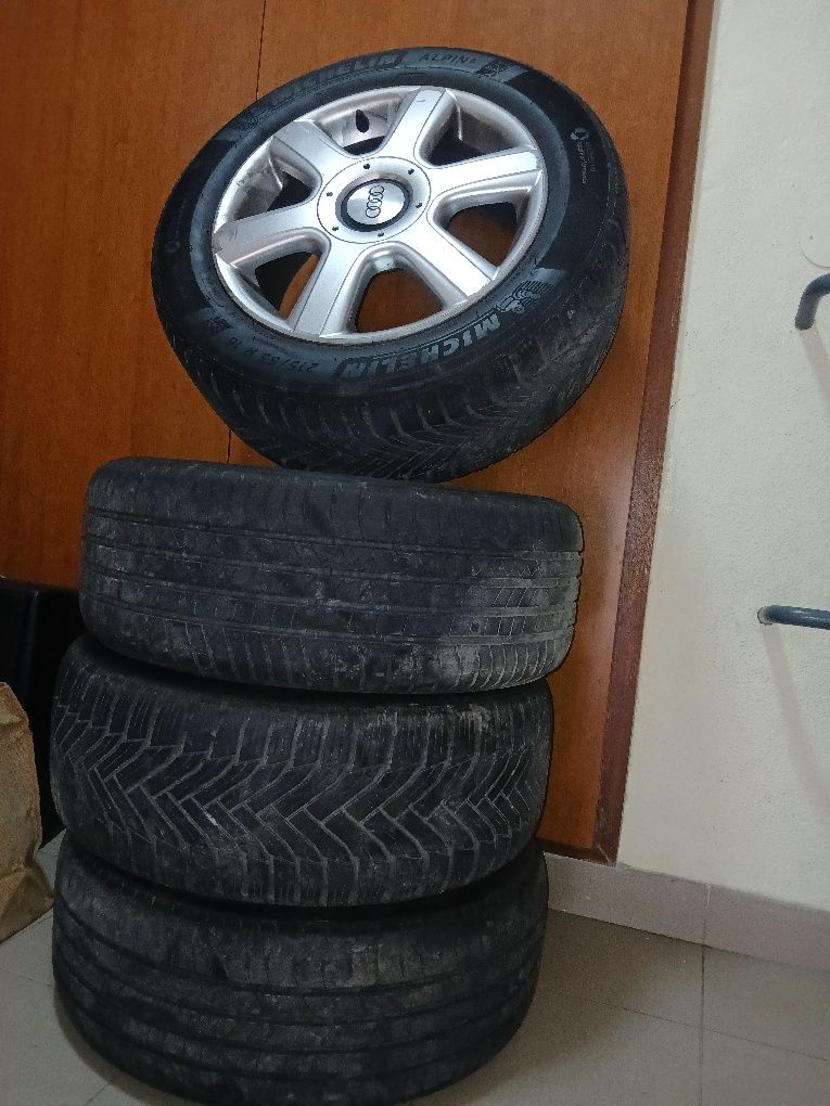 vendo ajantes com furação 5×112 por 180