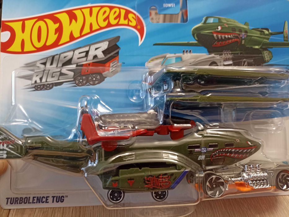 HVD95 Hot Wheels ciężarówka TURBOLENCE TUG bardzo rzadka!