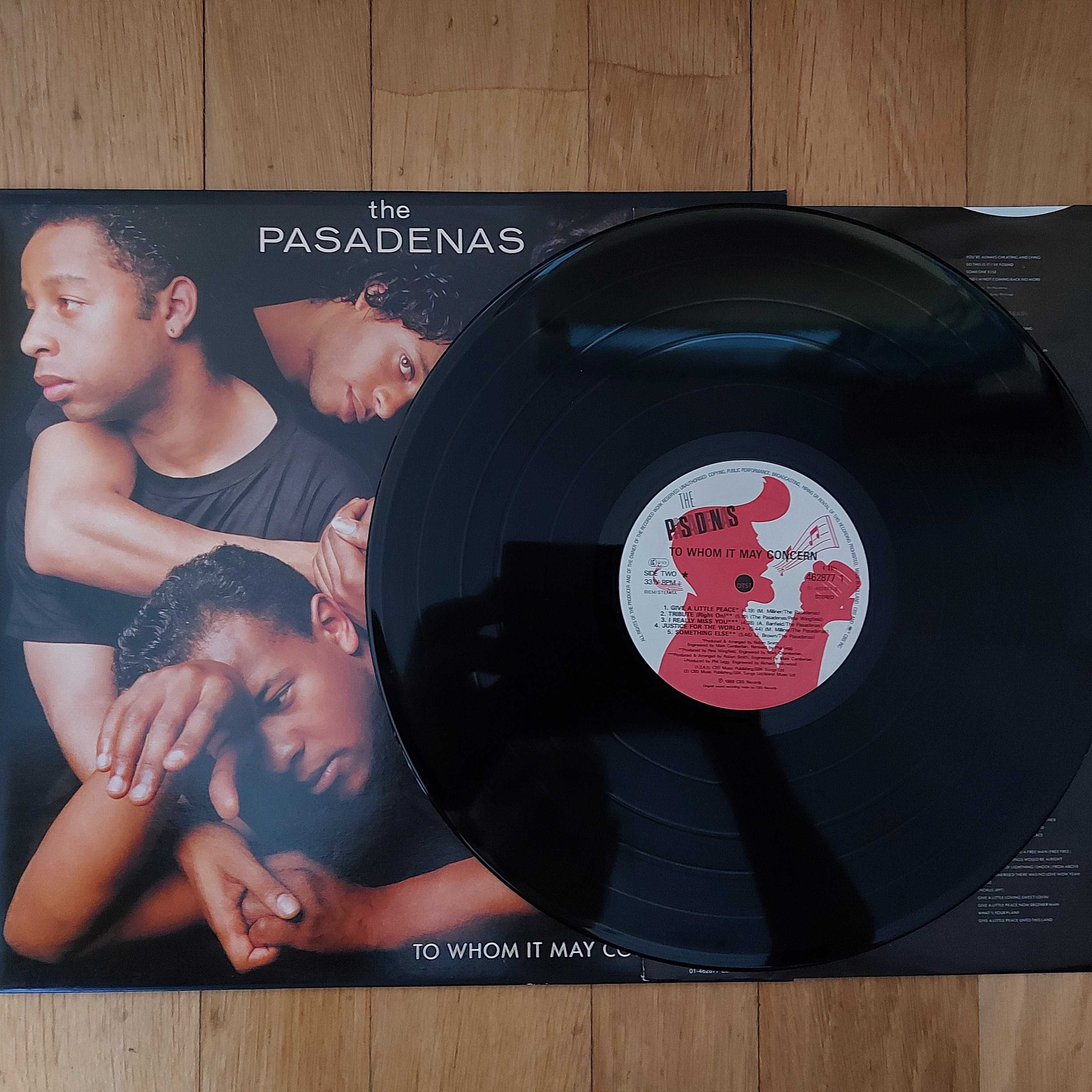 The Pasadenas  To Whom It My Concern  1988  EU  (NM/NM)