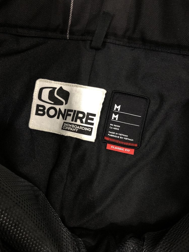 Bonfire Snowboarding Company roz. M męskie spodnie snowboardowe