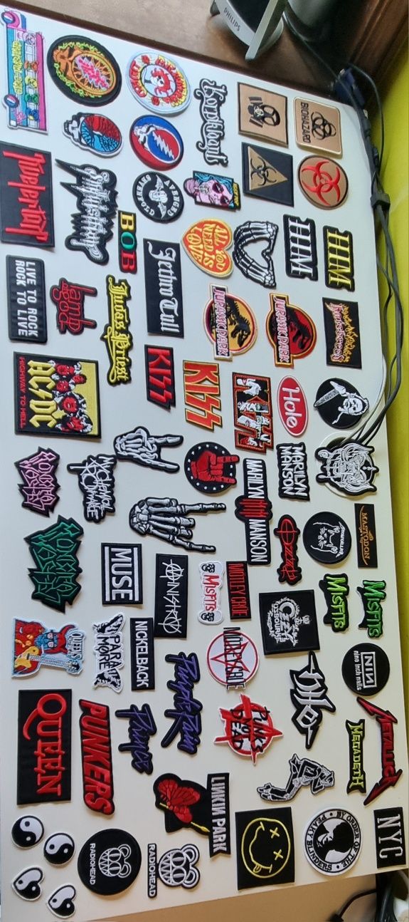 Patches de Bandas Filmes e Séries 1/2