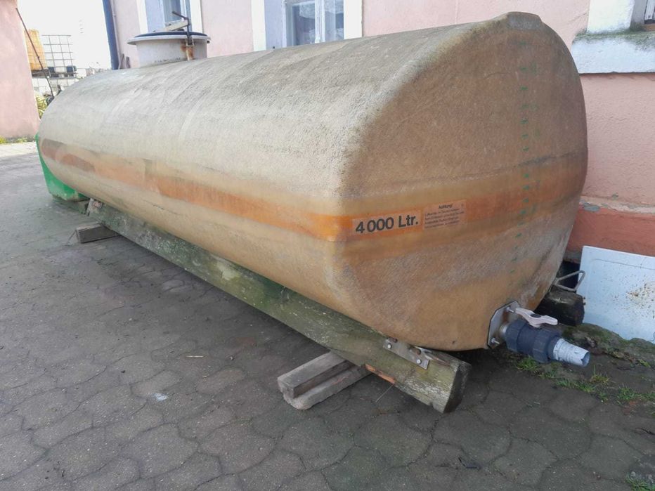 Zbiornik , beczka , hts 4000 l , woda, RSM, plastikowy